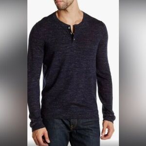 Vince wool/linen blend henley sweater mens XXL